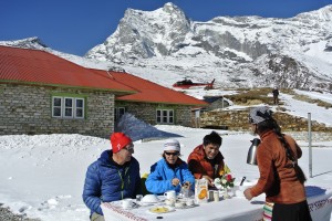 Nepal Everest Heli Trekking nach Kongde