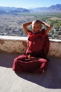 Ladakh-Reise: Mönch in Leh - Ladakh