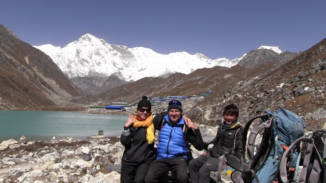 Nepalreise & Trekking | Blick auf Gokyo ( 4750 m ) und den Cho Oyu
