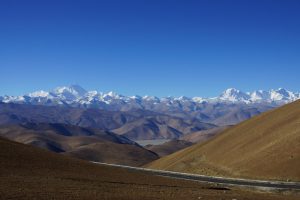 Einzigartige Blick zum Mt. Everest