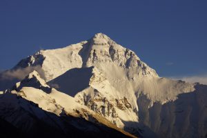 Everest Base Camp Nordseite - Blick zum Mount Everest 